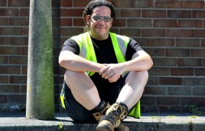 Trucker 'sent home and docked a day's wages for showing up in his shorts on the hottest day of the year'