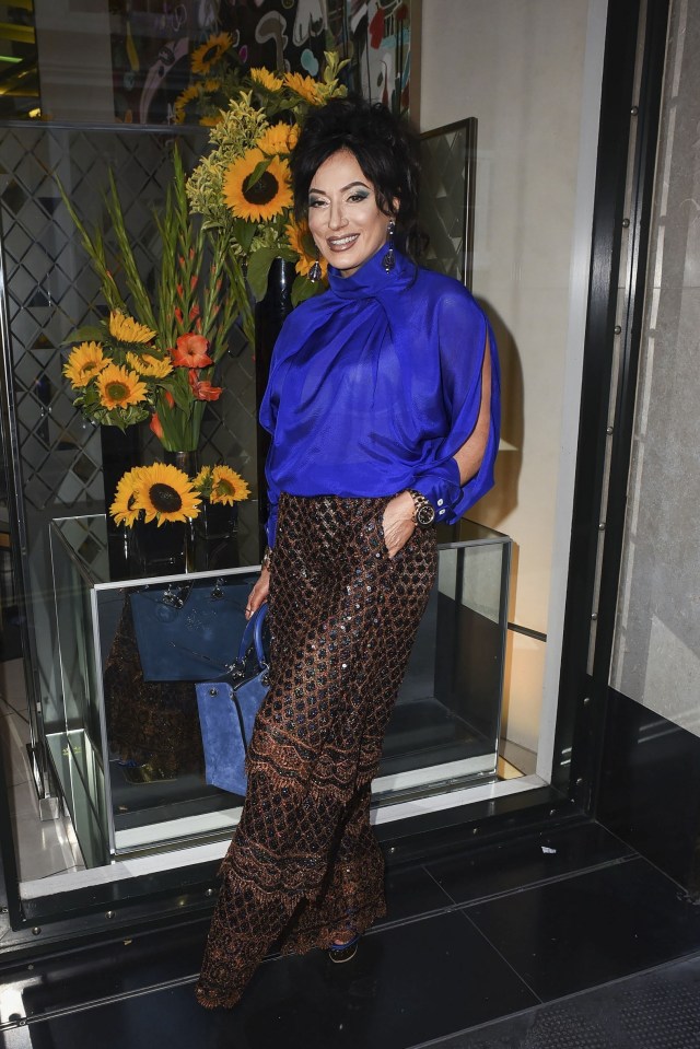 She looked super-glam as she turned out to launch her drinks brand