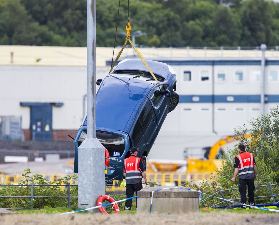 All of Scotland's emergency services were called to the incident neat the Braehead shopping center