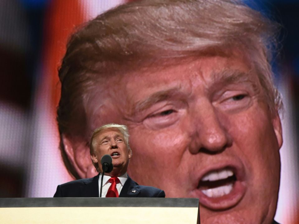 Republican fans of Donald Trump believe the presidential hopeful will 'save their country'