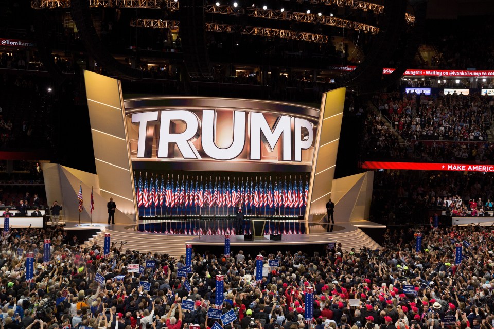 Roll up, roll up ... The Sun had ringside seats to the Trump circus