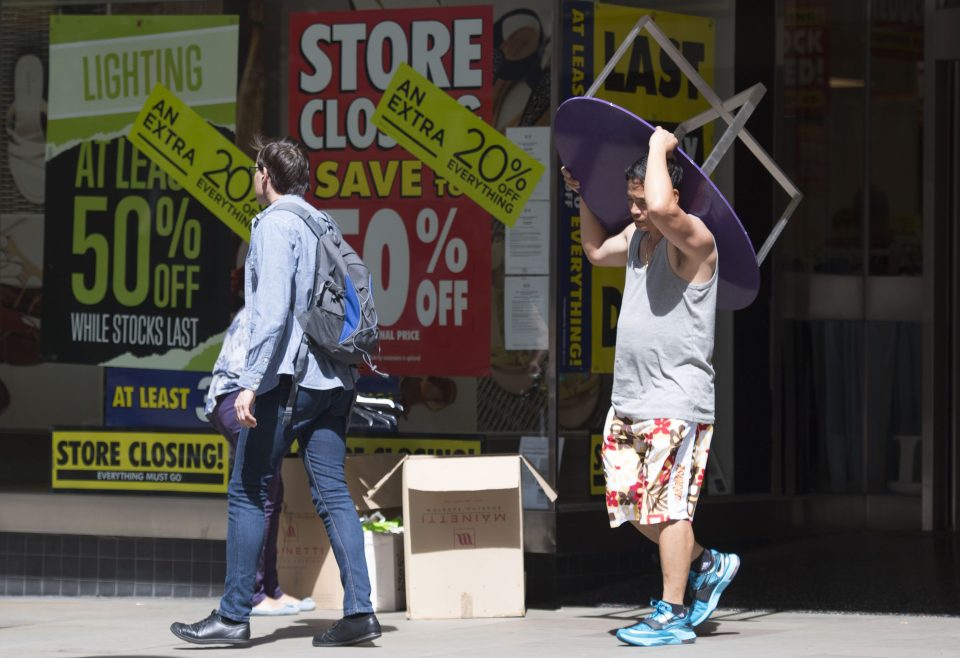 First BHS Stores Shut Their Doors For Good