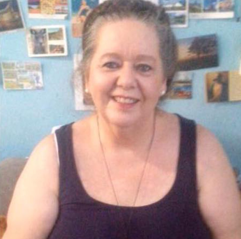 The most recent picture of imprisoned Lindsay Sandiford