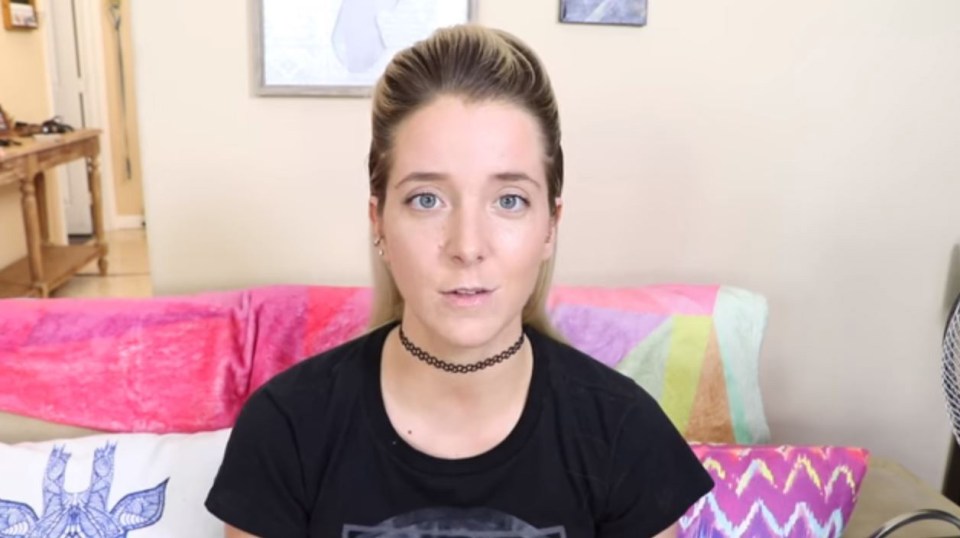 Beauty vlogger Jenna Marbles spent seven and a half hours applying six different products on herself