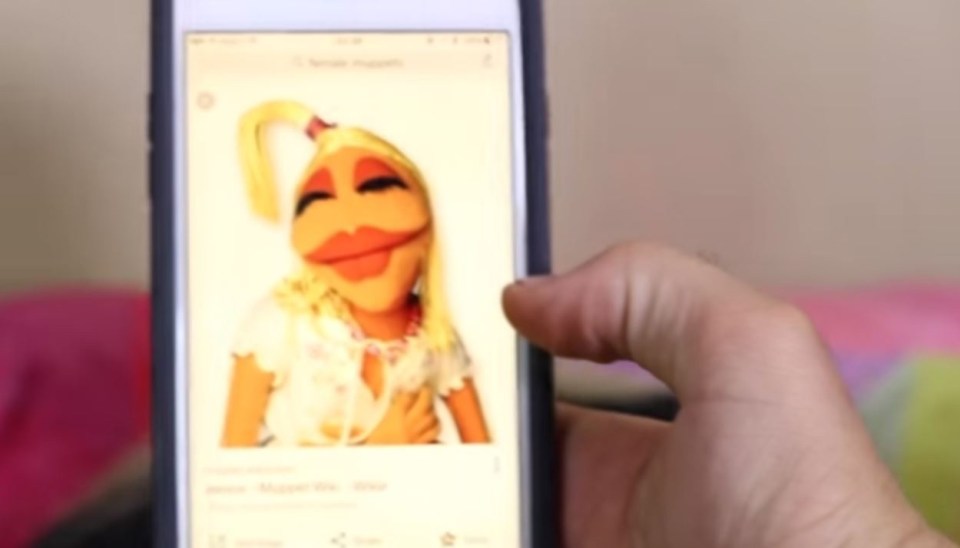 The cameraman described her as Janice from The Muppets
