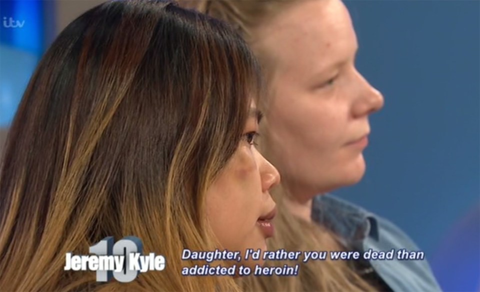 The couple had a massive fight over Leah's addiction