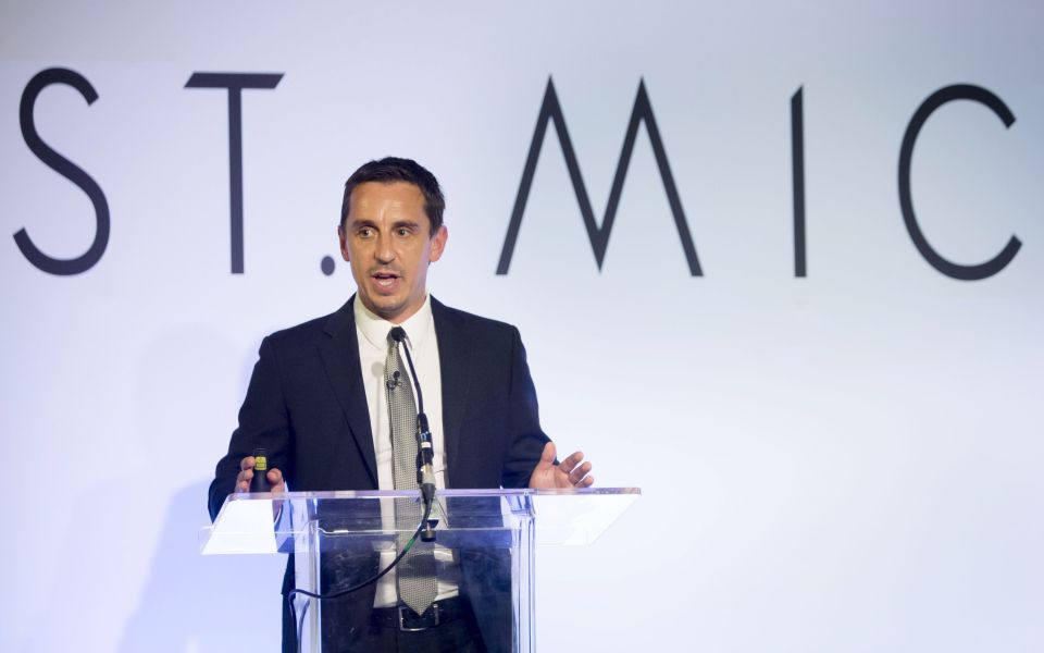 Gary Neville has spoken passionately about his 'St Michael' project