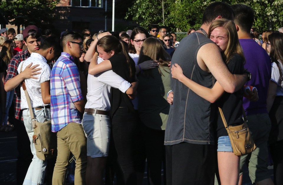 The four teenagers shot had all graduated from Kamiak High School last year