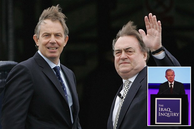 Tony Blair and John Prescott Iraq War