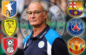 A year ago Leicester played Lincoln, Mansfield, and Rotherham - this year they play Barca, PSG and Man Utd