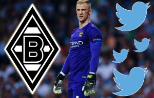 Joe Hart mercilessly trolled by Borussia Monchengladbach in Twitter spat with Manchester City