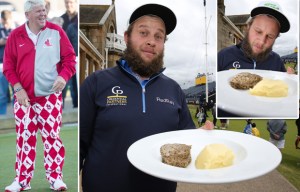 Andrew 'Beef' Johnston: I downed beer and whisky with 'Wild Thing' John Daly... and ended up sitting by the pool in my pants