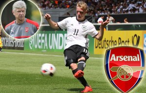 Arsenal scouts want Arsene Wenger to sign young German wing sensation Philipp Ochs