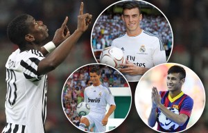 Top 10 priciest transfers: As Pogba closes in on £105m Man Utd switch, here's some more extravagant signings
