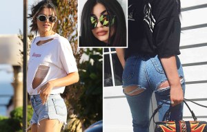 Kendall and Kylie Jenner flash the flesh in VERY different ways