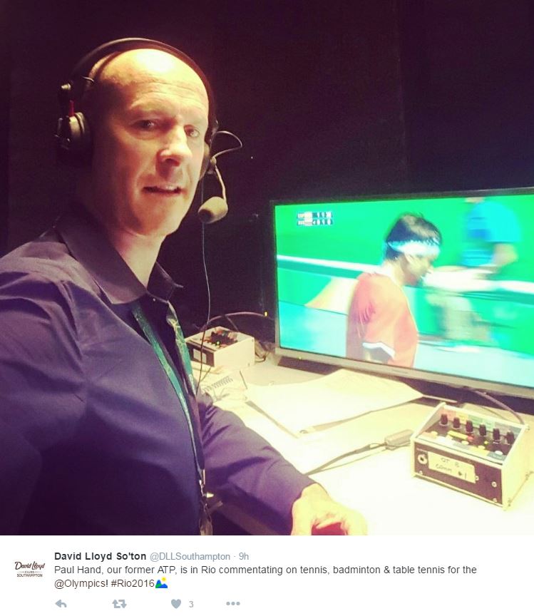 Paul Hand caused outrage with his comments during Johanna Konta's match
