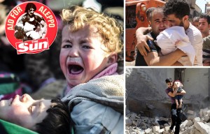 Heartbreaking pictures from inside war-torn Syrian 'city of orphans' - as Sun launches Aid For Aleppo campaign
