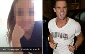 Geordie Shore star Gaz Beadle accused of bullying after posting screengrab of fan on the toilet