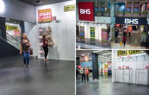 The barren shop floors of fallen retail giant BHS as bargain hunters grab last of the stock