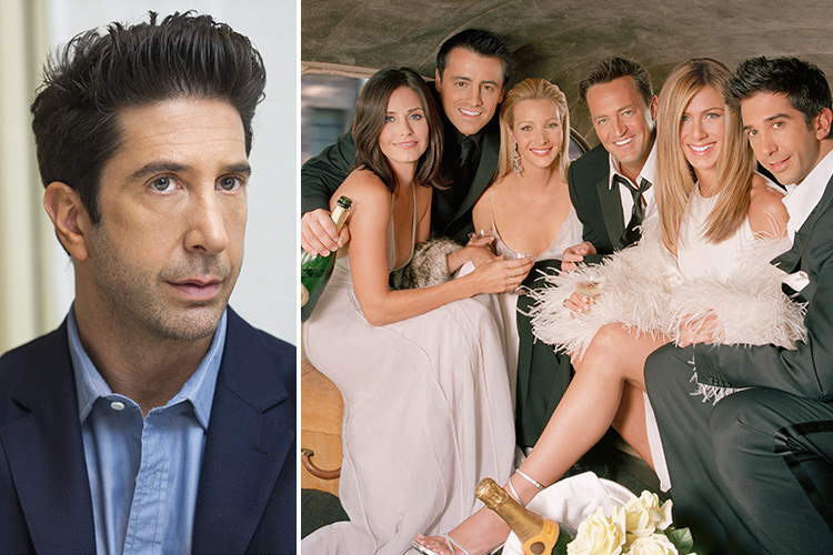 David Schwimmer has revealed the success of Friends made him a recluse 