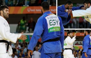 Defeated Egyptian judo star REFUSES to shake hands with Israeli rival in Rio Olympics