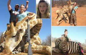 Girl, 12, who sparked death threats after killing giraffe says she loves slaughtering animals