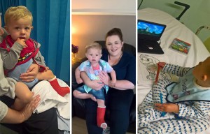 Toddler was walking around with a broken leg for TWO WEEKS after doctors failed to spot it