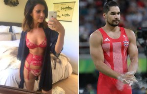 Lucy Mecklenburgh has shared a snap of herself looking sensational in raunchy red lingerie