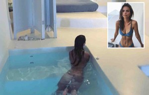 Emily Ratajkowski strips NAKED for her raciest picture yet as she enjoys another steamy holiday