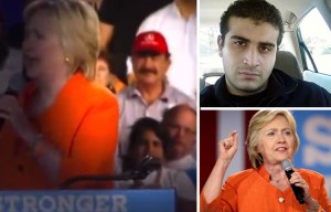 Father of Orlando massacre shooter stands behind Clinton at rally in Florida