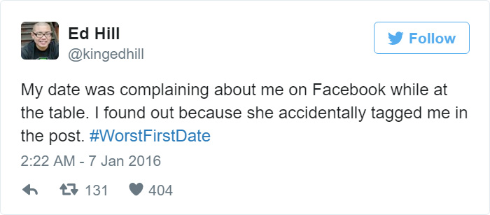 First Date Disasters
