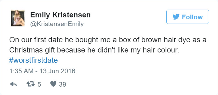 First Date Disasters