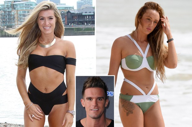 Lillie Lexie Gregg, Charlotte Crosby and Gaz Beadle