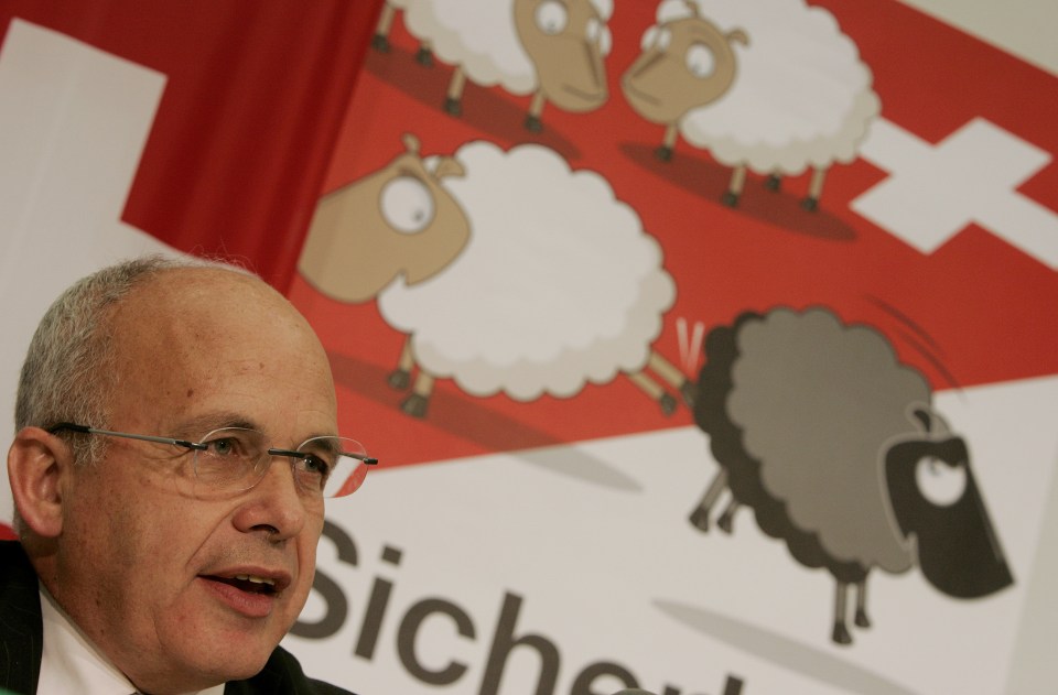 Swiss People's Party president Ueli Maurer 