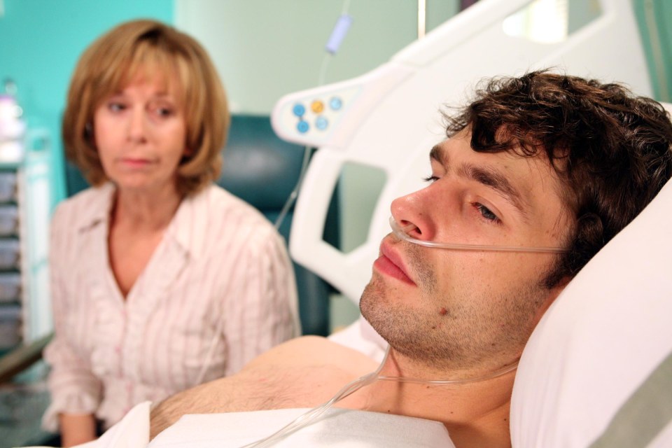 Kelvin was centre of a domestic abuse storyline that left his character nearly killed 