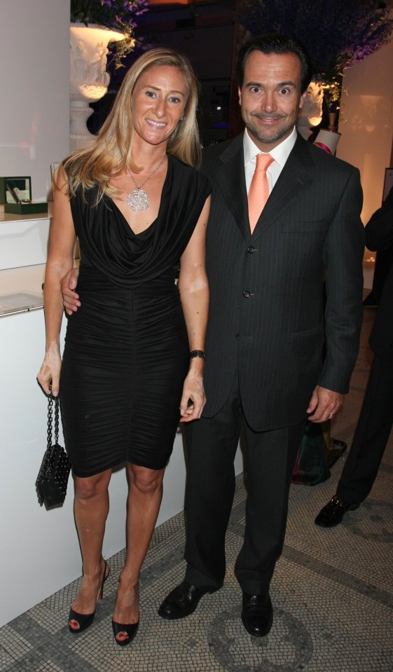 Piatt was a dead ringer for his wife Ana