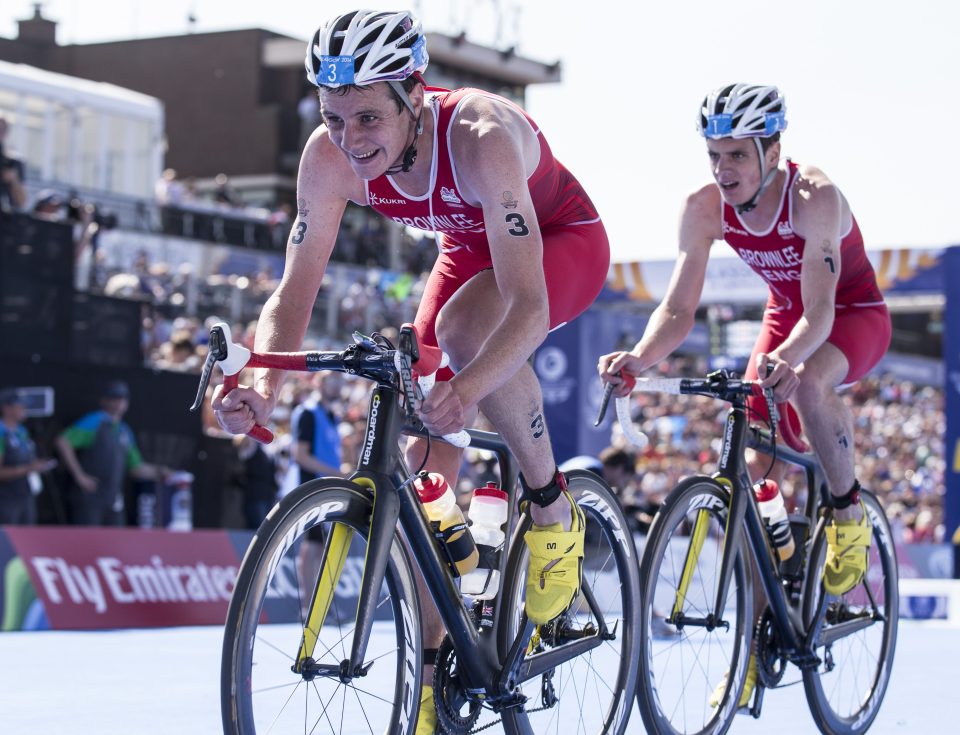 Alistair and Jonny Brownlee