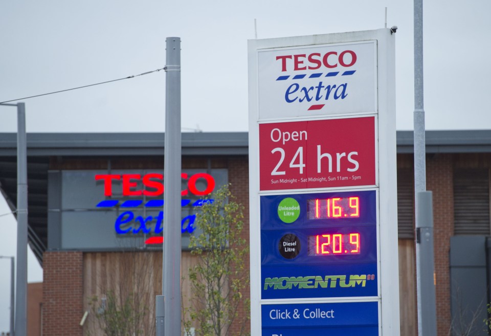 Tesco said it is also cutting petrol prices by 2p per litre