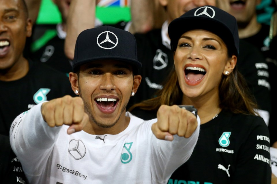 Lewis' love for cars put ex girlfriend Nicole in the shade