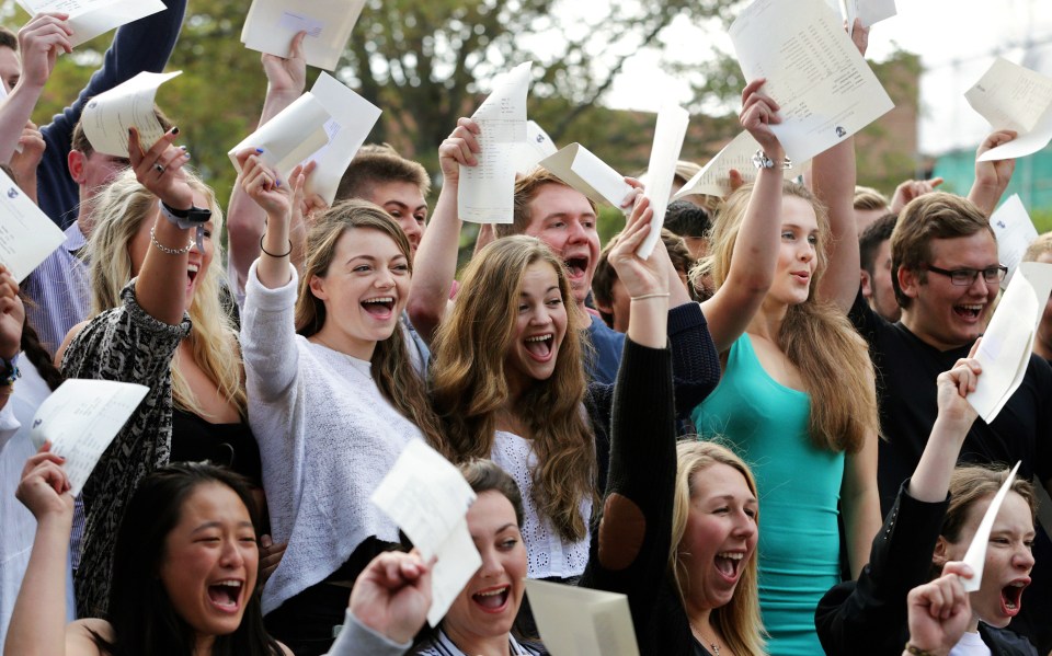 A level results day