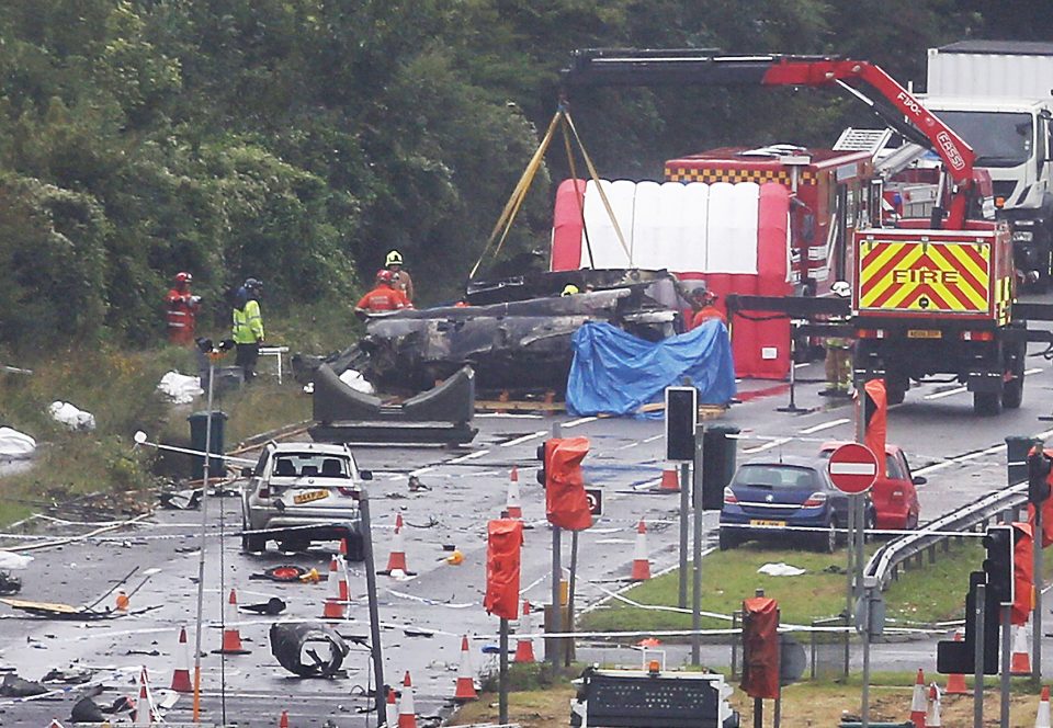 Disaster . . . relatives are still waiting for the final report into the crash