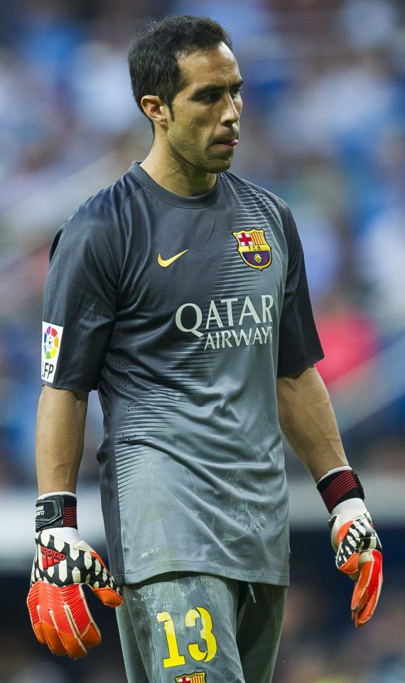 Bravo is well known to Guardiola from their days together at the Nou Camp