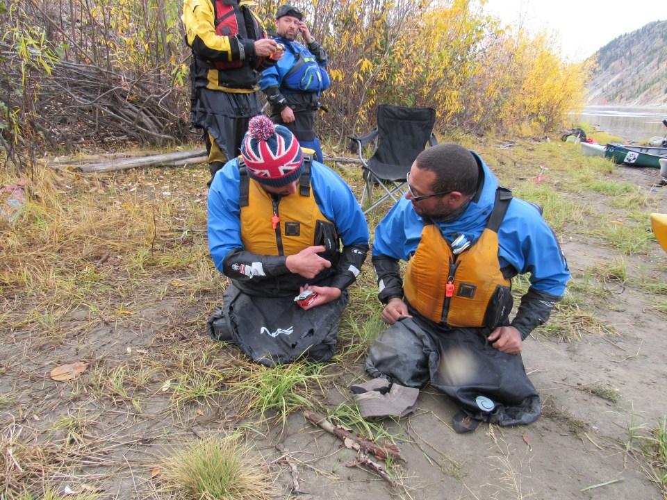 Ben has already kayaked 250 miles up the Yukon River 
