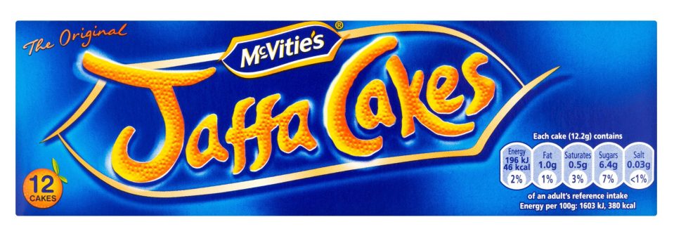 Jaffa cakes
