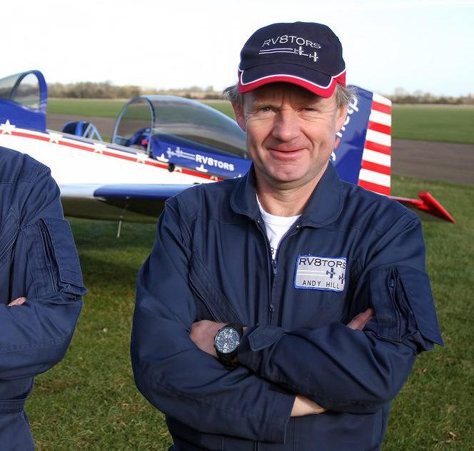 Manslaughter probe . . . pilot Andy Hall