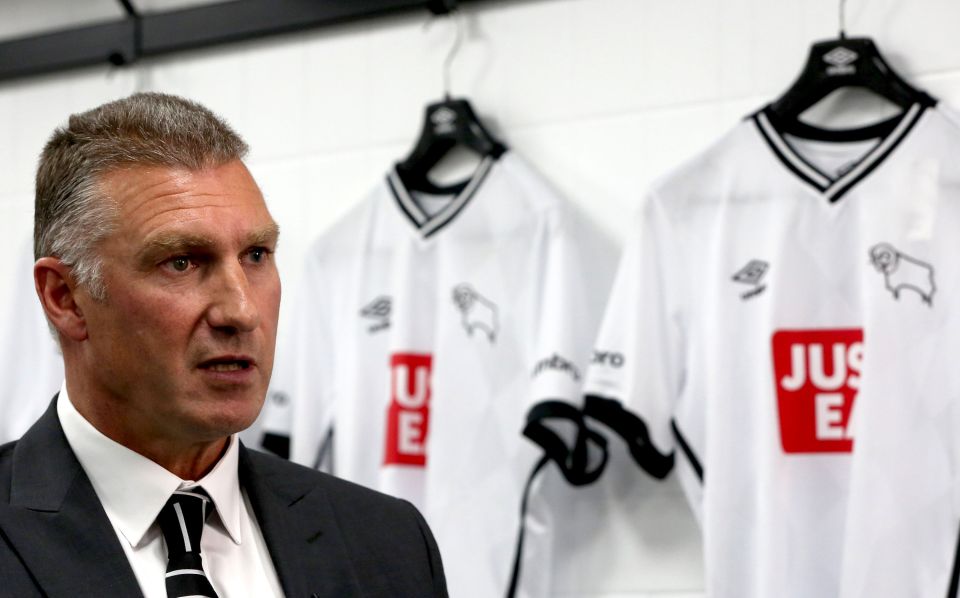 The Derby boss sees his side in action when they host Brighton today