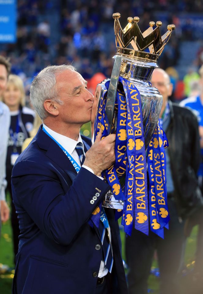 Cluadio Ranieir led Leicester to incredible league title last season
