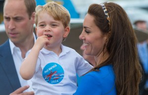 Duchess of Cambridge reveals three-year-old Prince George loves baking with mum... but is very messy
