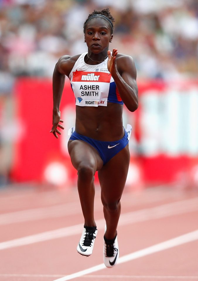 Dina Asher-Smith will compete in the 100m in Rio