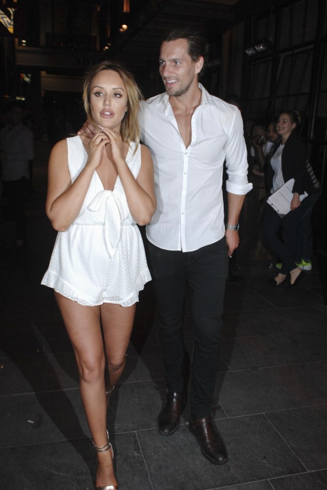 Romance rumours first starting flying after stepping out together on Saturday 23 July in Manchester 